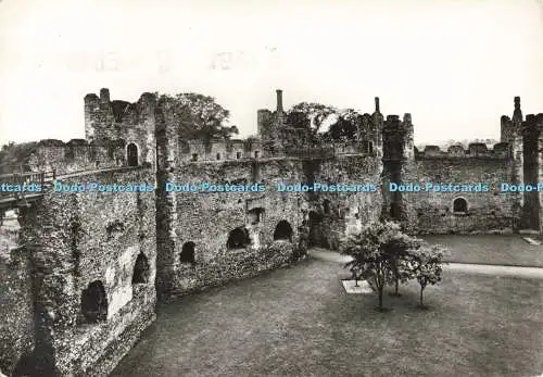 D264781 Suffolk Framlingham Castle Innenansicht Blick nach South Crown 1988