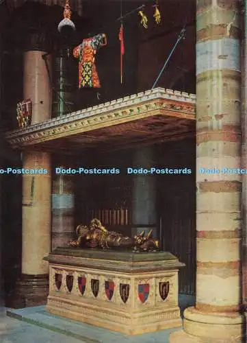 D269557 Canterbury Kathedrale Grab des Schwarzen Prinzen Elgate Postkarten Kathedrale