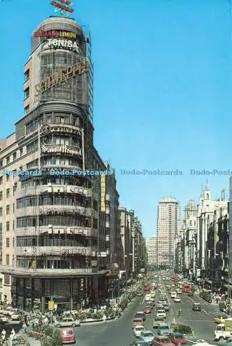 D269596 Madrid Capitol Building and Jose Antonio Avenue Vicente Martinez
