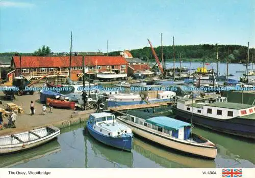 D264843 Woodbridge The Quay E T W Dennis and Sons Ltd Photocolour