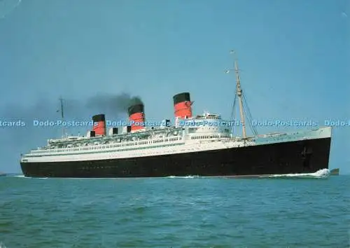 D266365 Queen Mary gebaut in Clydebank von John Brown nach der Schlacht