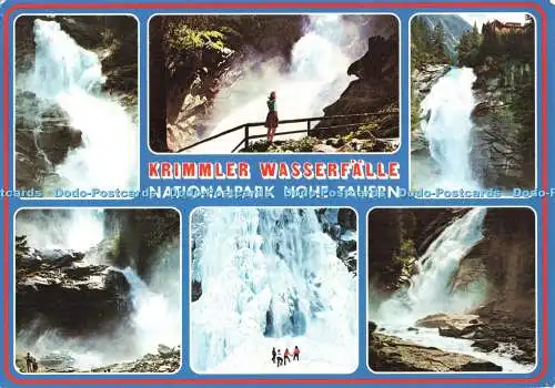 D264847 Krimmler Wasserfalle Nationalpark Hohe Tauern W K Huhne Ges m b H 1992