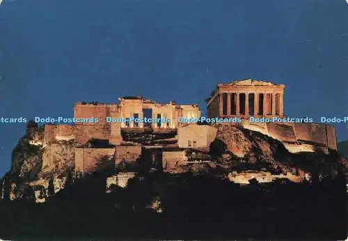 D264850 Athen Die Akropolis beleuchtet