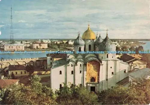 D266375 Nowgorod Sophienkathedrale Kunst Sowjet UdSSR