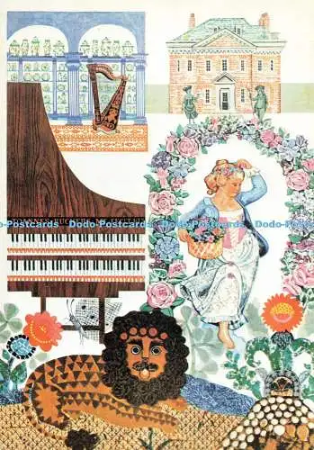 D269645 Fenton House Carol Barker aus einem London Transport Poster von 1966
