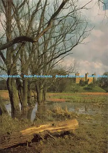 D269653 Suffolk Framlingham Castle Gesamtansicht vom Nordwesten HMSO W S Kuh