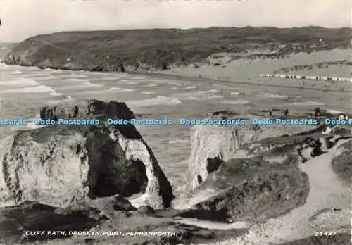 D264953 Perranporth Droskyn Point Cliff Path Harvey Barton and Son Ltd RP