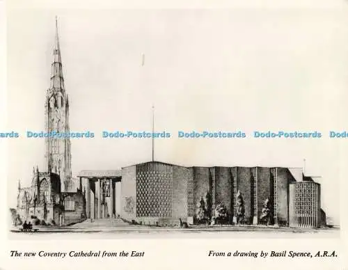 D264964 Die neue Kathedrale von Coventry von East F Frith and Co Ltd Basil Spence