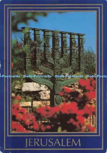 D269748 Jerusalem Die Knesset Menora 1988