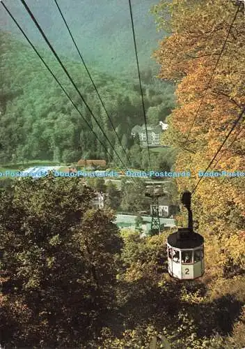 D266532 Bad Harzburg Bergbahn zur Burgberg Cramers Kunstanstalt 1978