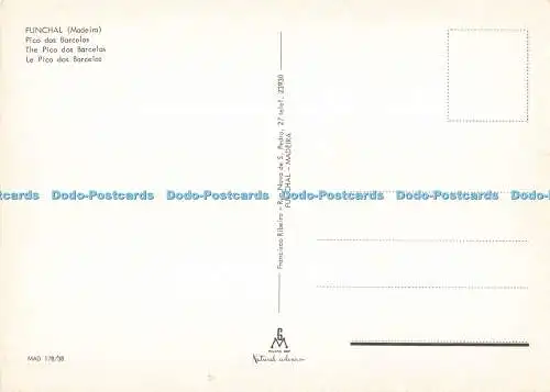 D266544 Funchal Madeira The Pico dos Barcelos Francisco Ribeiro