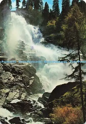 D269819 Krimmler Wasserfalle die Hochsten Europas W K Huhne