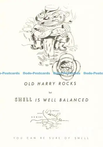 D269884 Old Harry Rocks Shell is Well Balanced Anon