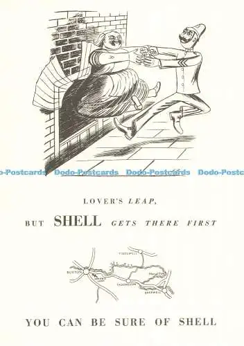 D269896 Lovers Leap But Shell Gets There First Edward Bawden