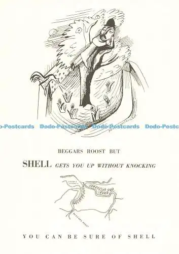 D269897 Bettler schlafen, aber Shell bringt Sie auf, ohne Denis Constanduros anzuklopfen