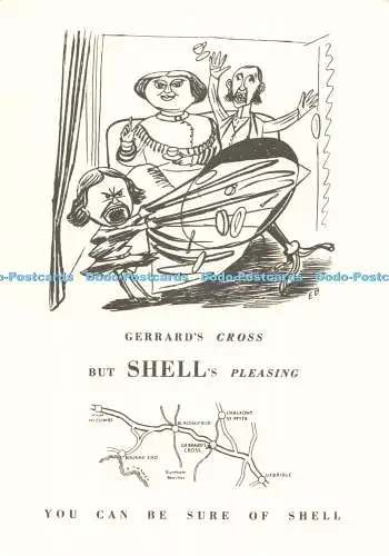 D269899 Gerrard Cross But Shell Pleasing Edward Bawden