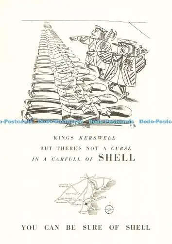 D269901 Kings Kerswell But There Not a Curse In a Carfull of Shell Edward Bawden