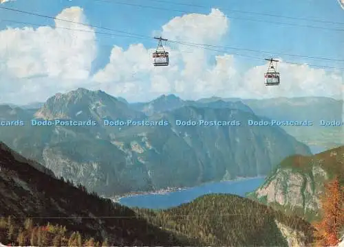 D266688 Dachsteinbahn 2 Teilstrecke Blick auf Hallstatter See H Kunasz Multi Vie