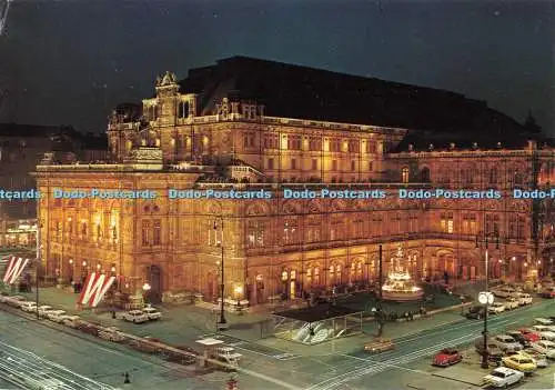 D265172 Wien Die Oper bei Nacht Bauer 1998