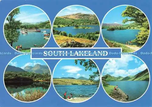 D265177 South Lakeland England Lake District John Hinde Ltd Multi View
