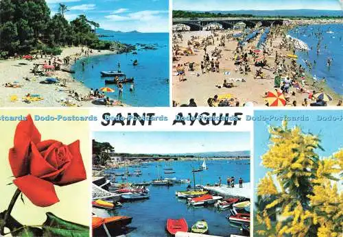 D266718 Saint Aygulf Le Port La Grande Plage La Plage du Four a Chaux Mar Multi