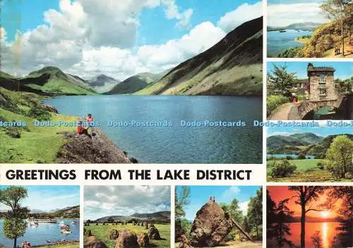 D265226 Grüße aus dem Lake District John Hinde Ltd E Nagele Multi View