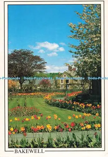 D269995 Bakewell Bath Gardens Millstone Karten Robin Dengate