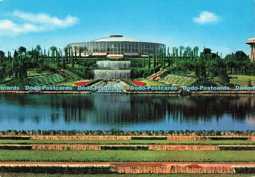 D266758 Roma Eur Der See und der Sportpalast Oto