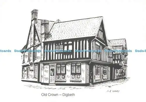 D266787 Digbeth Old Crown Ansells R G Snary