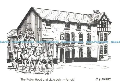 D266790 Arnold The Robin Hood and Little John Home Brewery PLC R G Snary