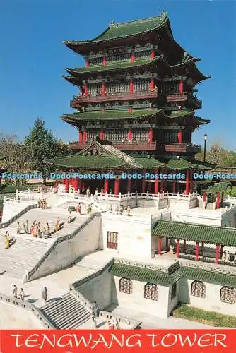 D270061 Tengwang Tower Plendid China Florida Scenic Cards and Novelty John F Du