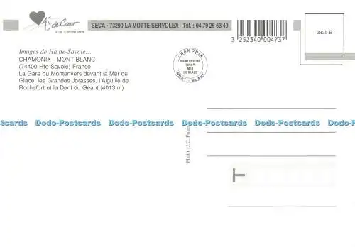 D265304 Chamonix Mont Blanc La Mer de Glace Gare du Montenvers Seca J C Protet