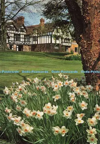D270073 Buckinghamshire Ascott Wing House aus dem Südwesten Larkfield Druck
