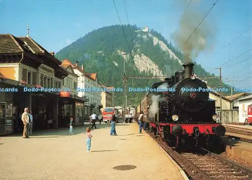 D265310 Vapeur Val de Travers Chemin de fer Touristique Jeanneret