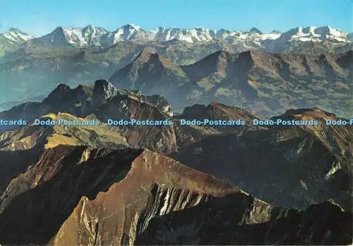 D265317 Berner Alpen Eigermönch Jungfrau Blumlisalp Werner Friedli