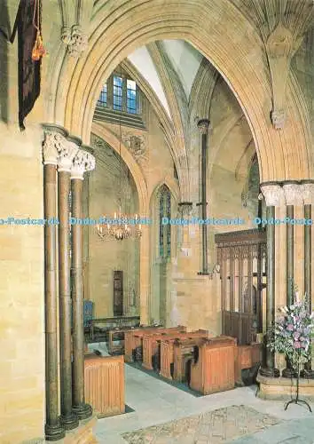 D270089 Sherborne Abbey 13. Jahrhundert Eingang zur Lady Chapel Beric Tem