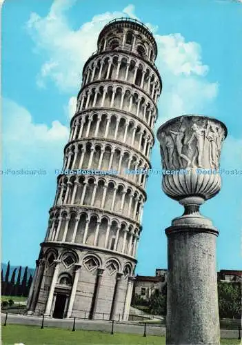 D270093 Pisa Schiefer Turm G S Stab Grafico Cesare Capello