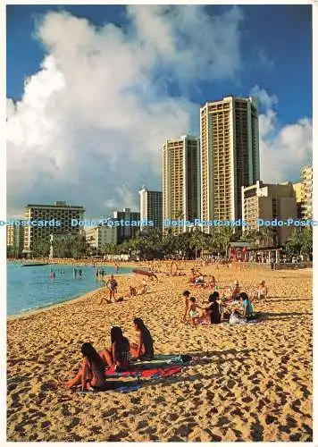 D270137 Honolulu Hawaii Waikiki Beach and The Hemiter Center Impact John Wagner