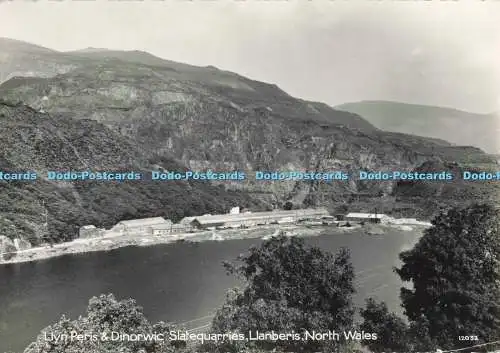 D266882 North Wales Llanberis Llyn Peris and Dinorwic Slatequarries St Albans Se