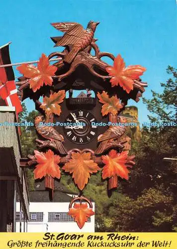 D270140 St Goar am Rhein Souvenir Mühl Rahmel