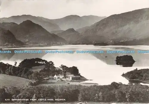 D266893 Keswick Derwentwater von Castle Head G P Abraham Ltd
