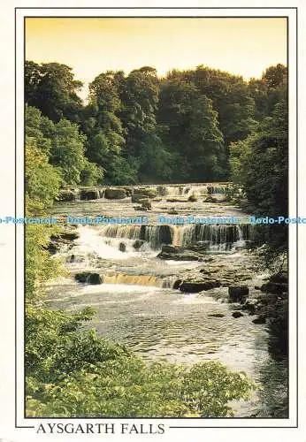 D272059 Aysgarth Falls The Upper Falls Millstone Karten Robin Dengate