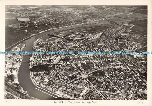 D266946 Melun Vue Generale Cote Sud Aero Photo