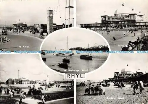 D265447 Rhyl The Clock Planschbecken Esel Strand Marimex Ltd RP Multi View