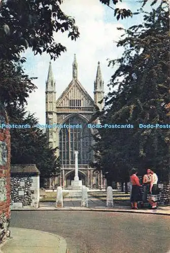 D272078 Winchester Cathedral West Front J Arthur Dixon