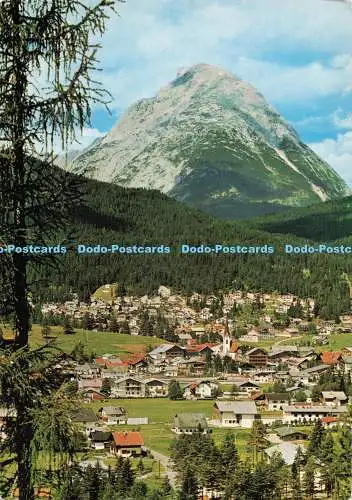 D272081 Seefeld in Tirol Gegen Hohe Munde Alpenverlag