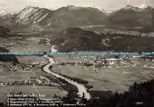 D266973 Das Inntal bei Telfs i Tirol Risch Lau