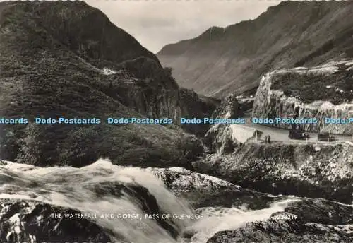 D265462 Pass of Glencoe The Waterfall and Gorge Valentine RP