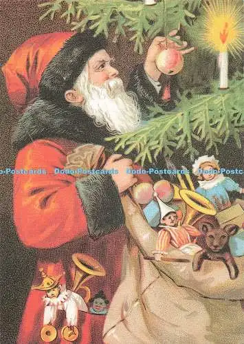 D272105 Weihnachtszeit mit Spielzeugtasche