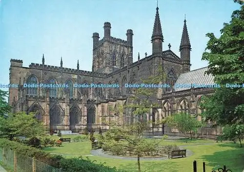 D267057 Chester Cathedral Cheshire Cathedral from Garden of Remembrance Gordon F